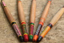 Kutch lacquer rolling pin ~ Belan { C }